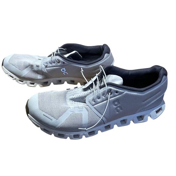 On Cloud 5 Glacier White 59.98909 Men's Running Shoe Size 13 Good Used Condition - Picture 2 of 8